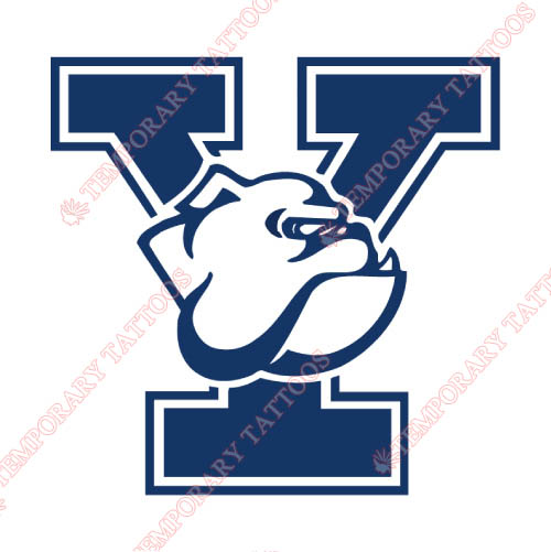 Yale Bulldogs Customize Temporary Tattoos Stickers NO.7092